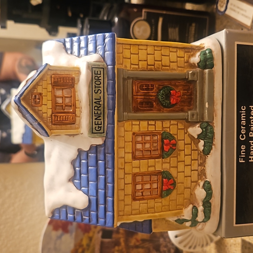 Christmas Hand Painted House Ornament